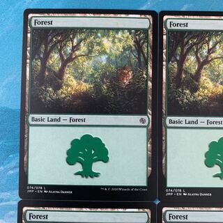 MTG 4 Forest