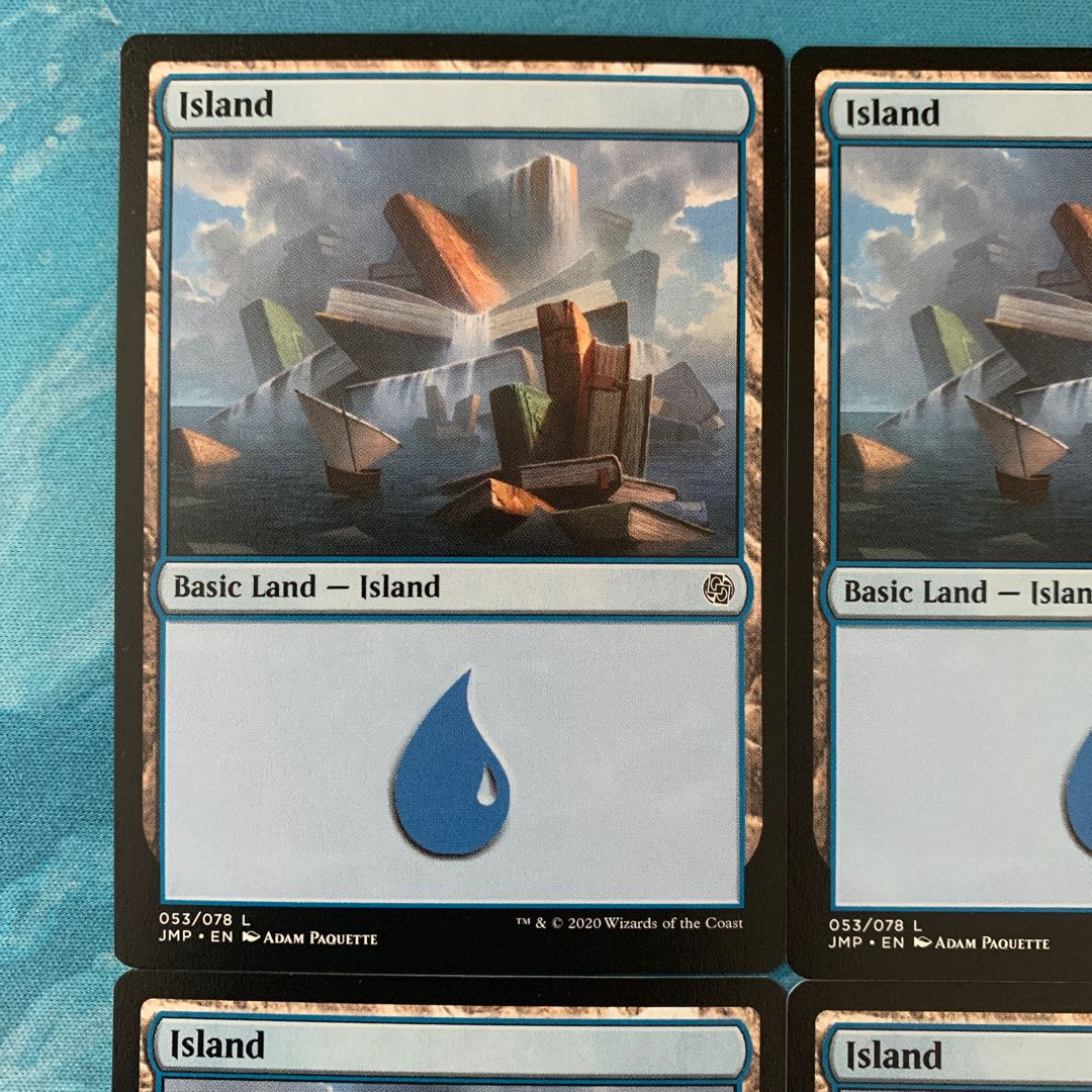 MTG 4 sheets Island