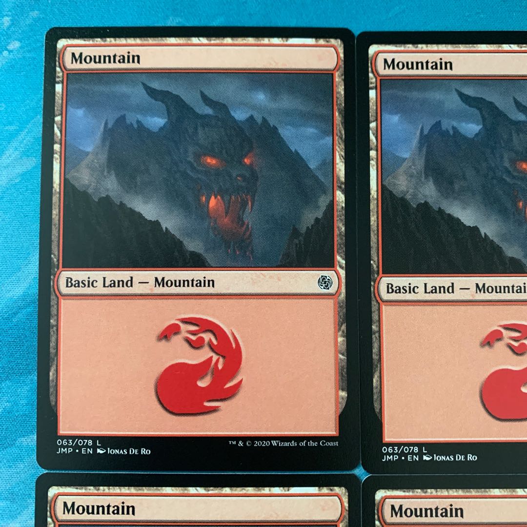 MTG 4 cards Mountain