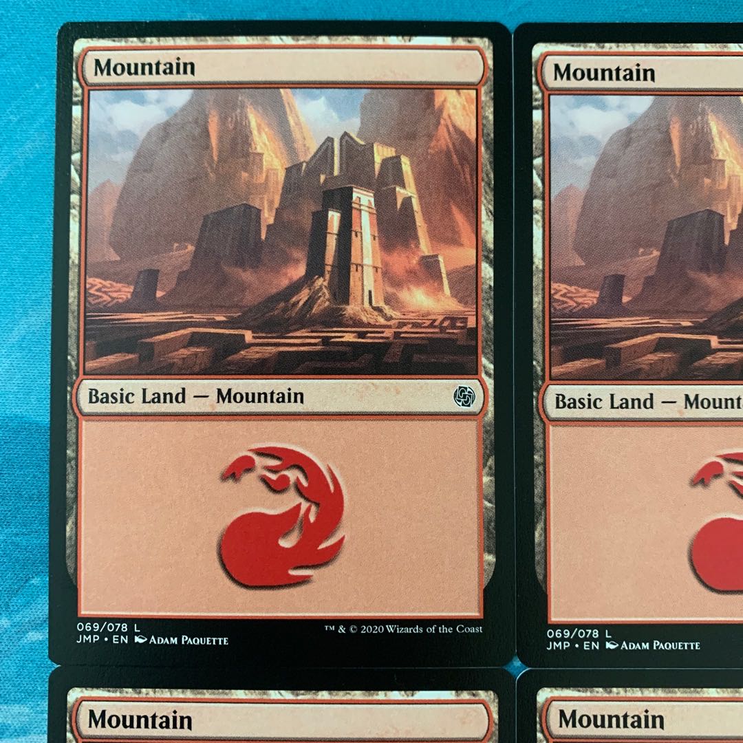 MTG 4 cards Mountain