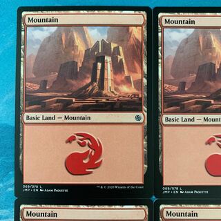 MTG 4 cards Mountain