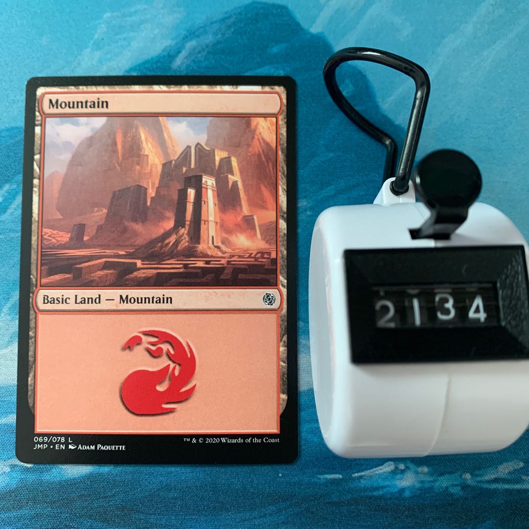 MTG 4 cards Mountain