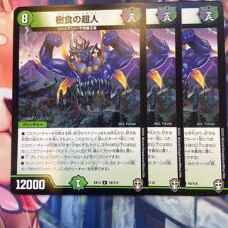 樹食の超人 R 3枚セット