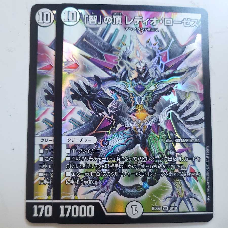 「智」の頂 レディオ・ローゼス 2枚セット