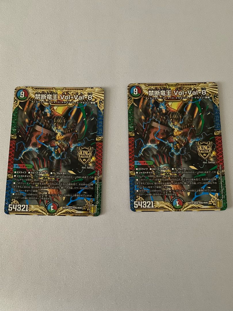 禁断竜王 Vol-Val-8　2枚