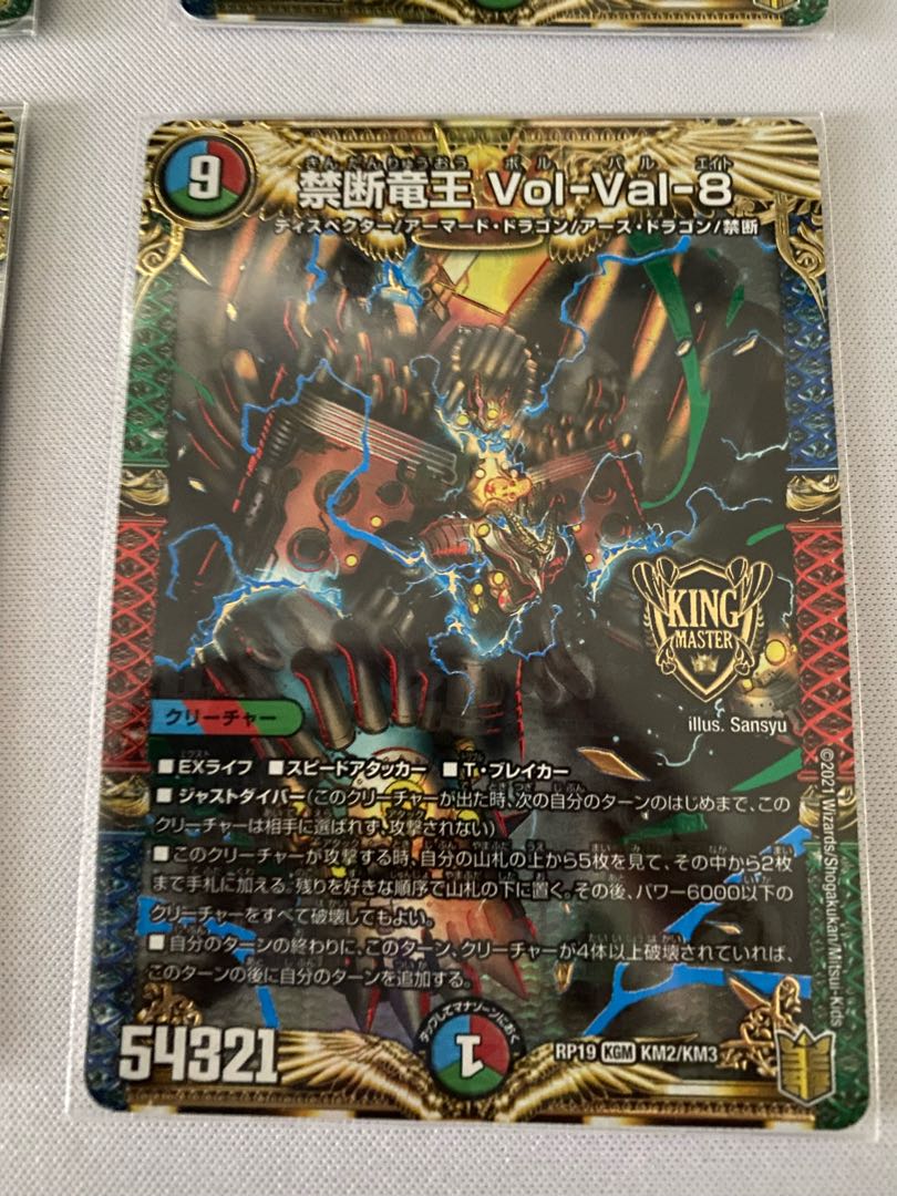 禁断竜王 Vol-Val-8 4枚
