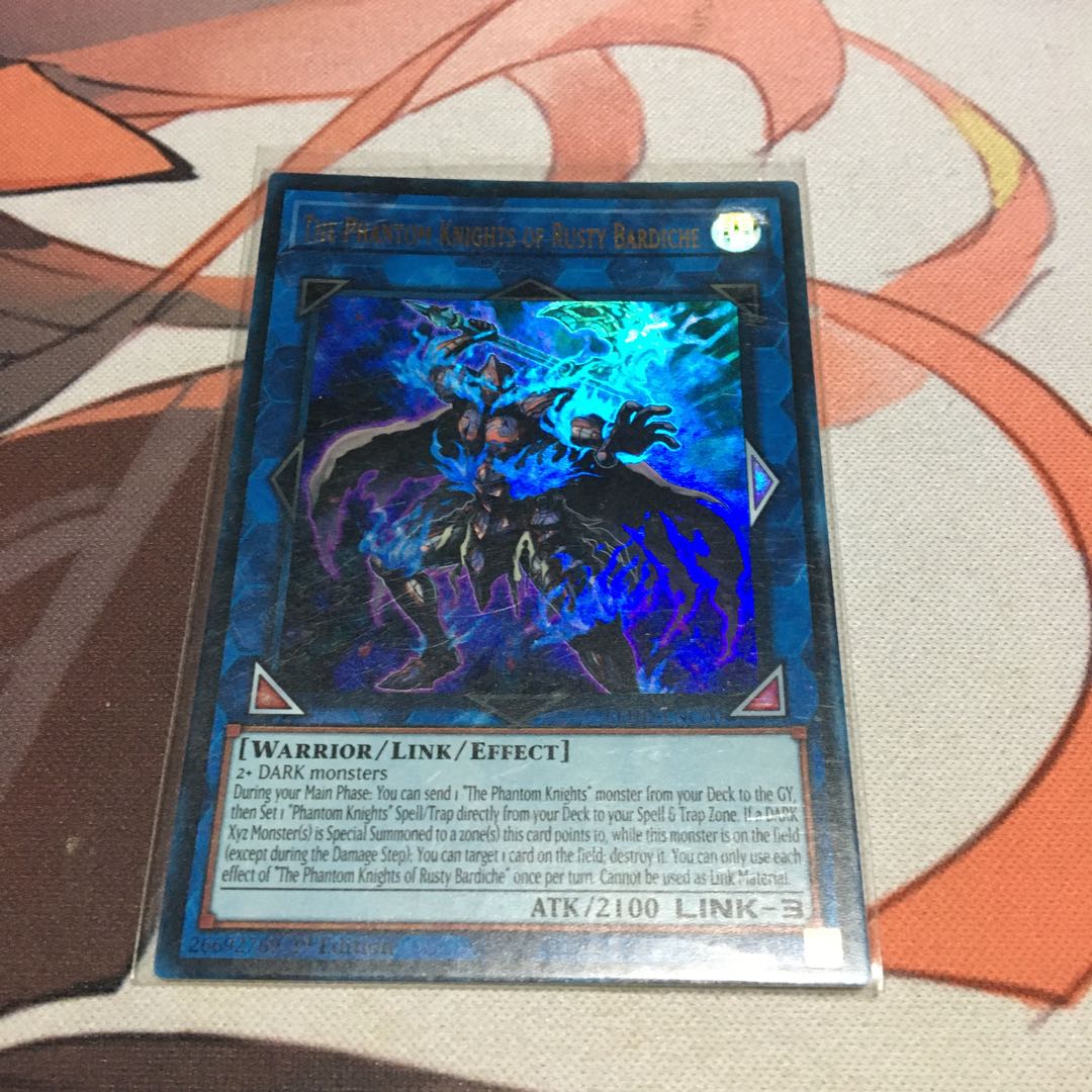 English The Phantom Knights of Rusty Bardiche Ultra Rare