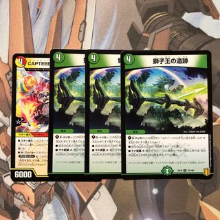 【hiro様専用】獅子王の遺跡3枚 CAPTEEEN <ヘビポ.Star>1枚