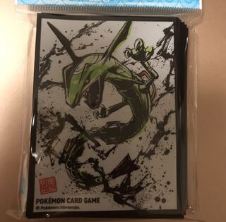 新品 ポケモンカード デッキシールド 墨絵列伝 レックウザ