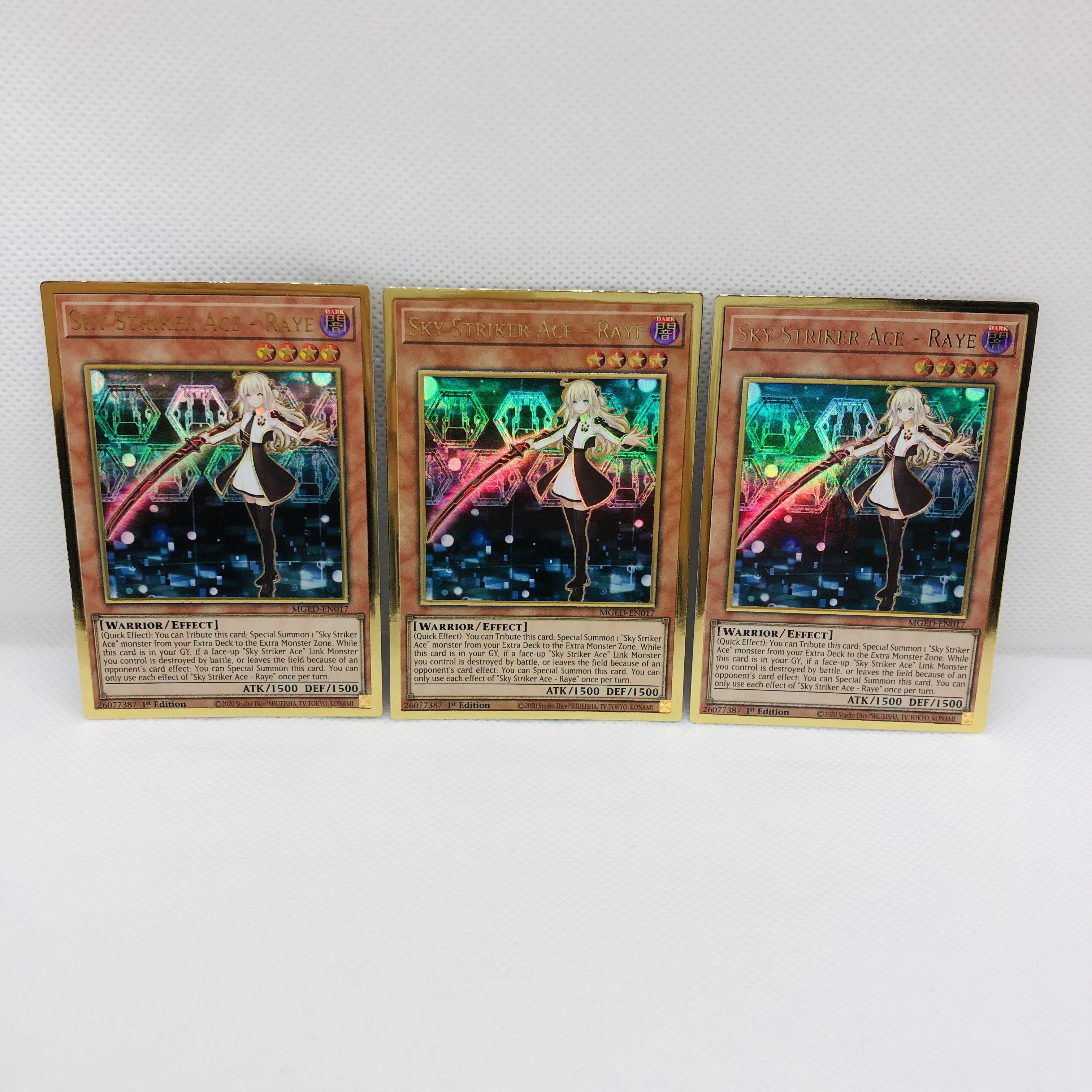 Yu-Gi-Oh! English Senkohi-Rei Premium Gold Rare 3 copies