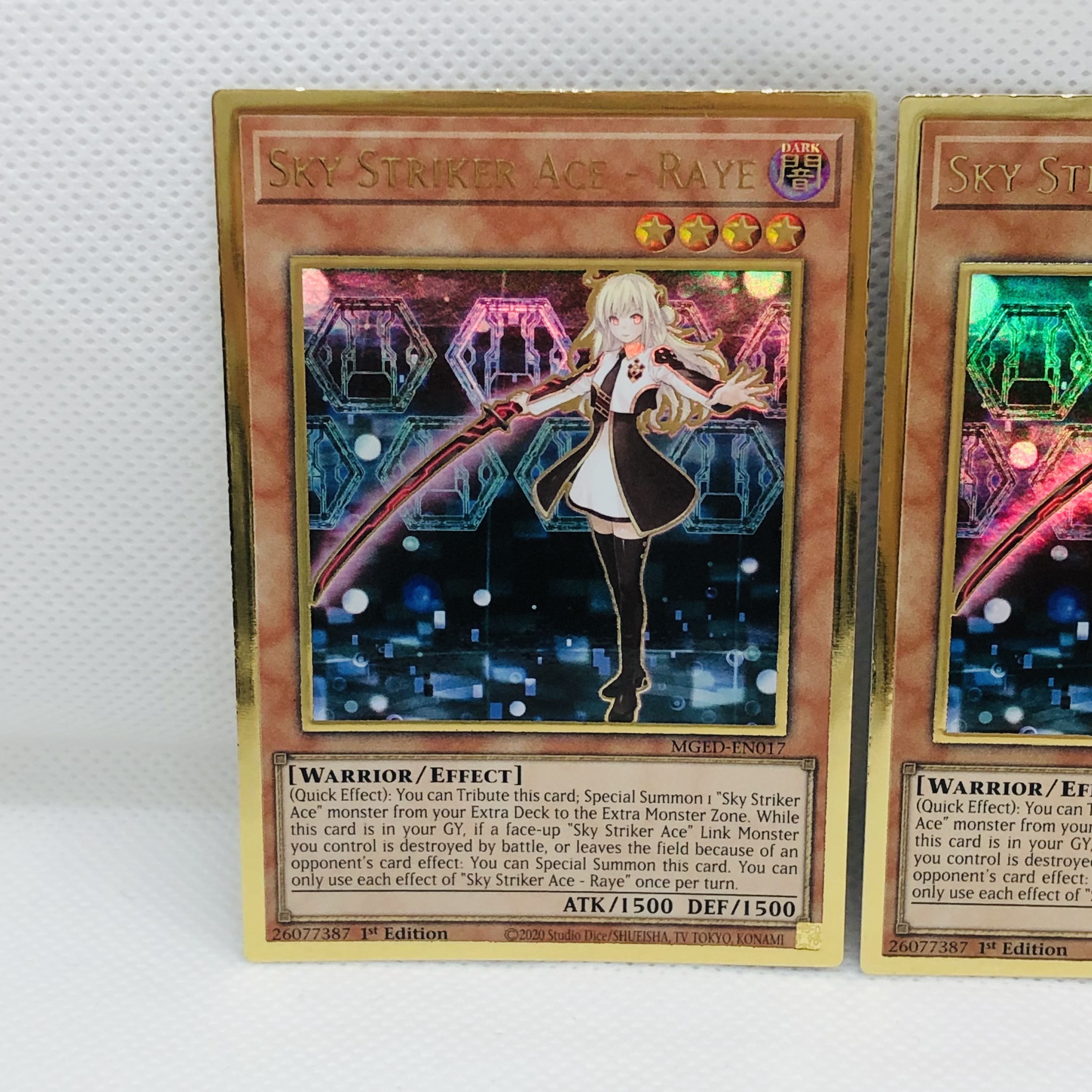 Yu-Gi-Oh! English Senkohi-Rei Premium Gold Rare 3 copies