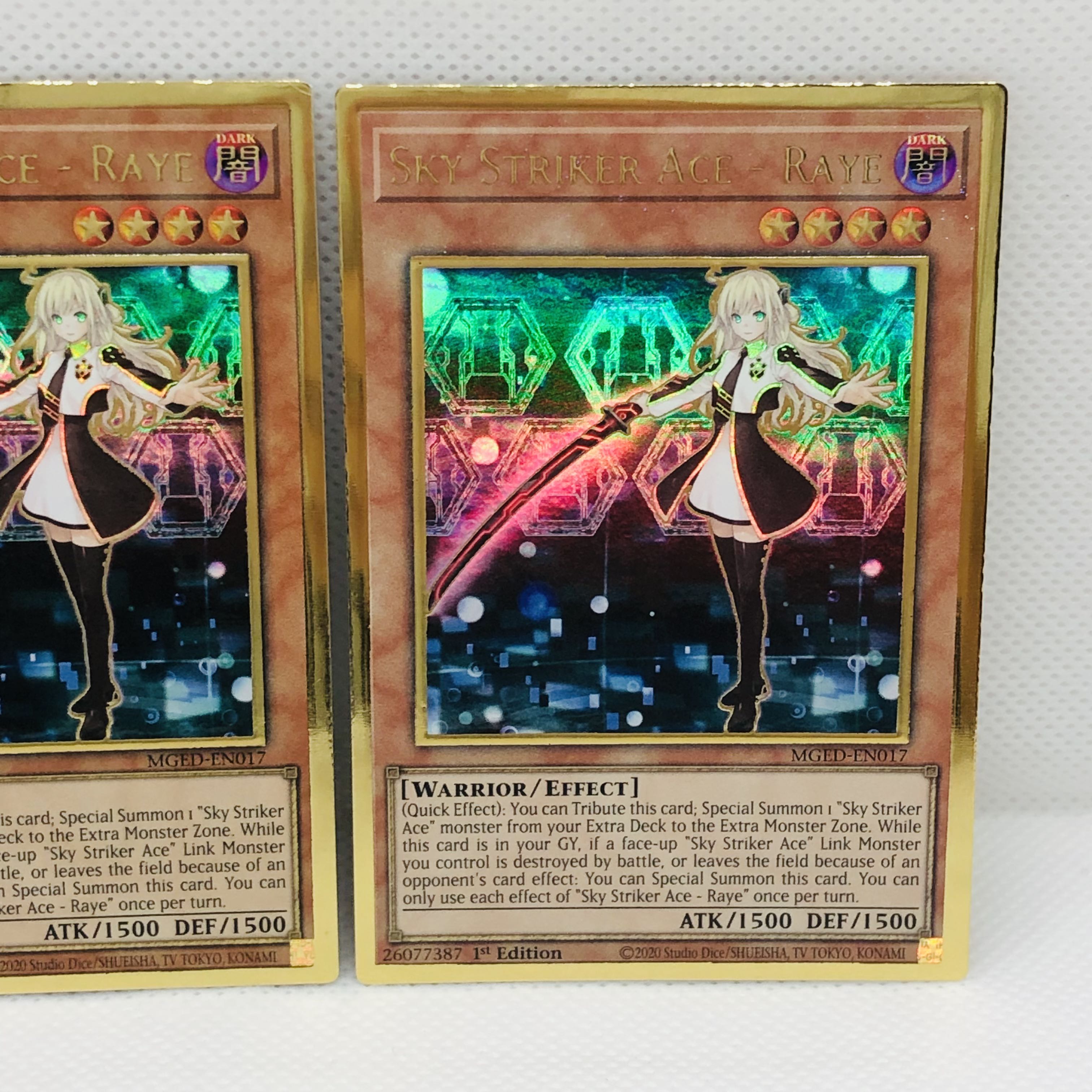 Yu-Gi-Oh! English Senkohi-Rei Premium Gold Rare 3 copies
