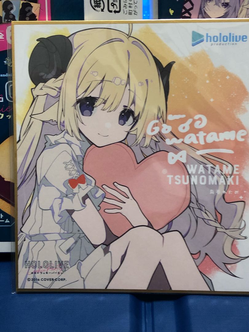 ホロライブ　ホロのクッキーパーティー　色紙③