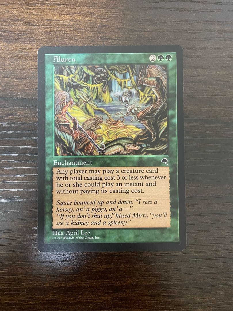 魔の魅惑/Aluren/レガシー/mtg