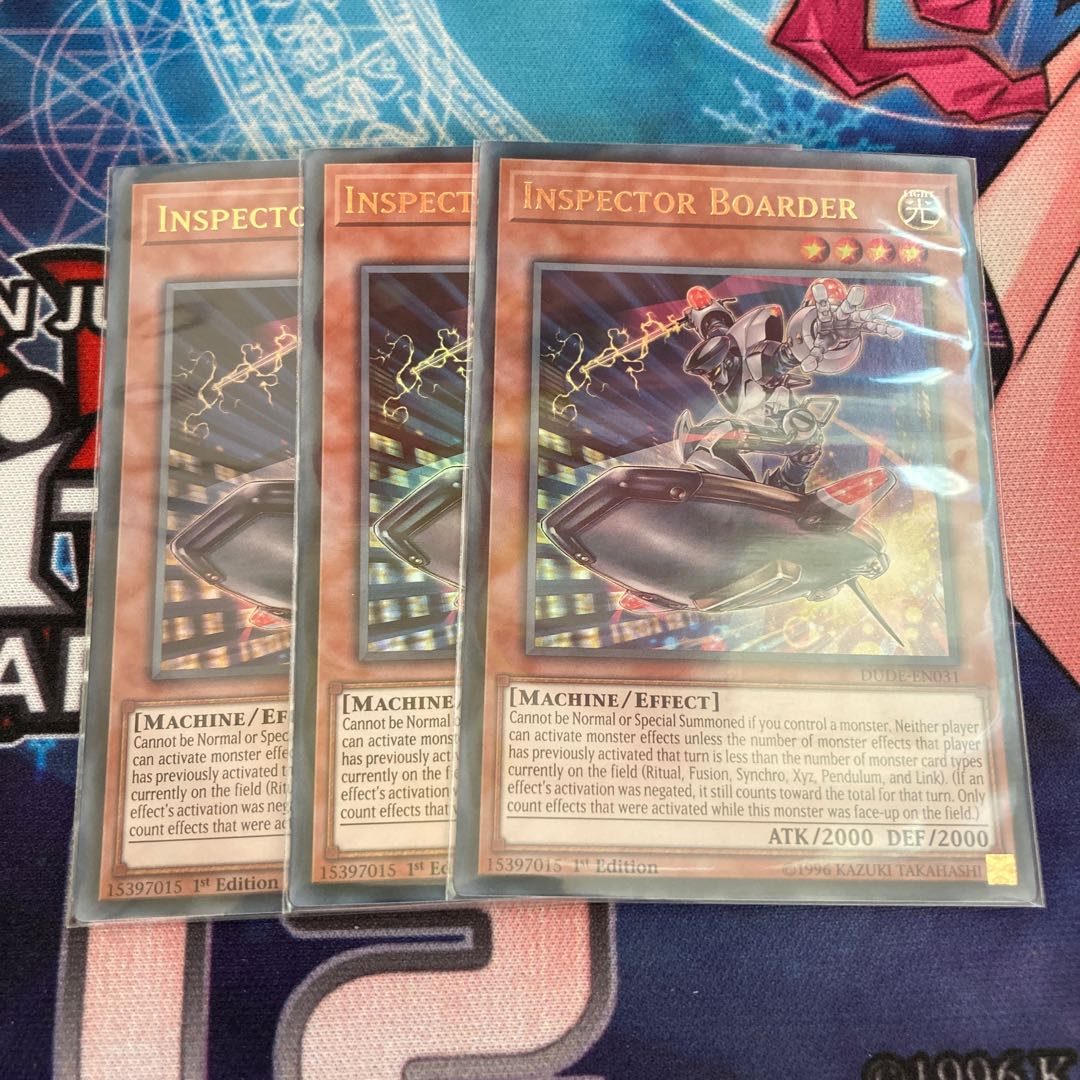 Inspector Boarder English Version 3pcs Special Price