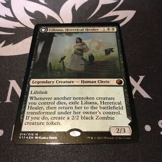 MtG 異端の癒し手、リリアナ　英語　フォイルfoil エラー品