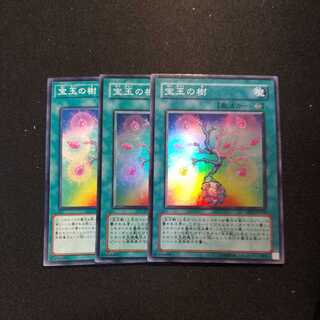 宝玉の樹 スーパーレア2枚 ノーマル1枚