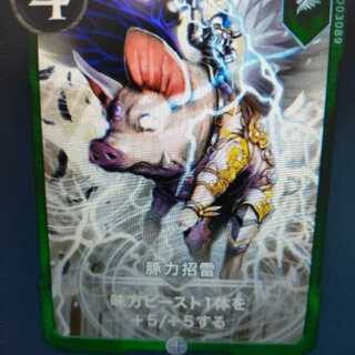 2pcs Pig Power Invitation Lightning