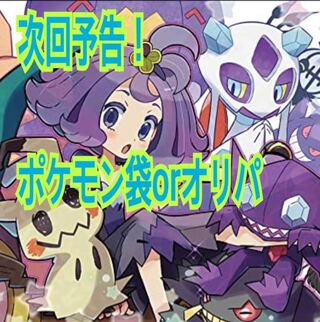 Next time! Pokemon Bag or Oripa!