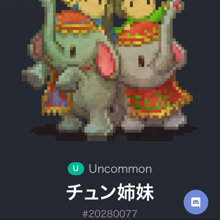 チュン姉妹 Lv70