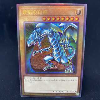 青眼の白龍 レリーフ アルティメットレア PGB版