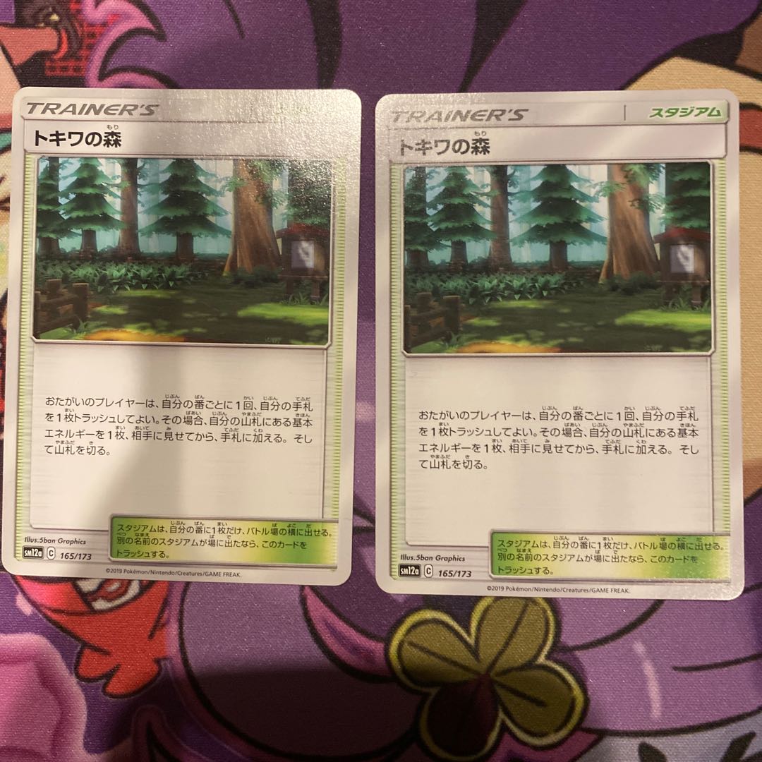 トキワの森 2枚