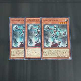 【成約済】古代の機械素体 ノーマル✕３　【木林堂】