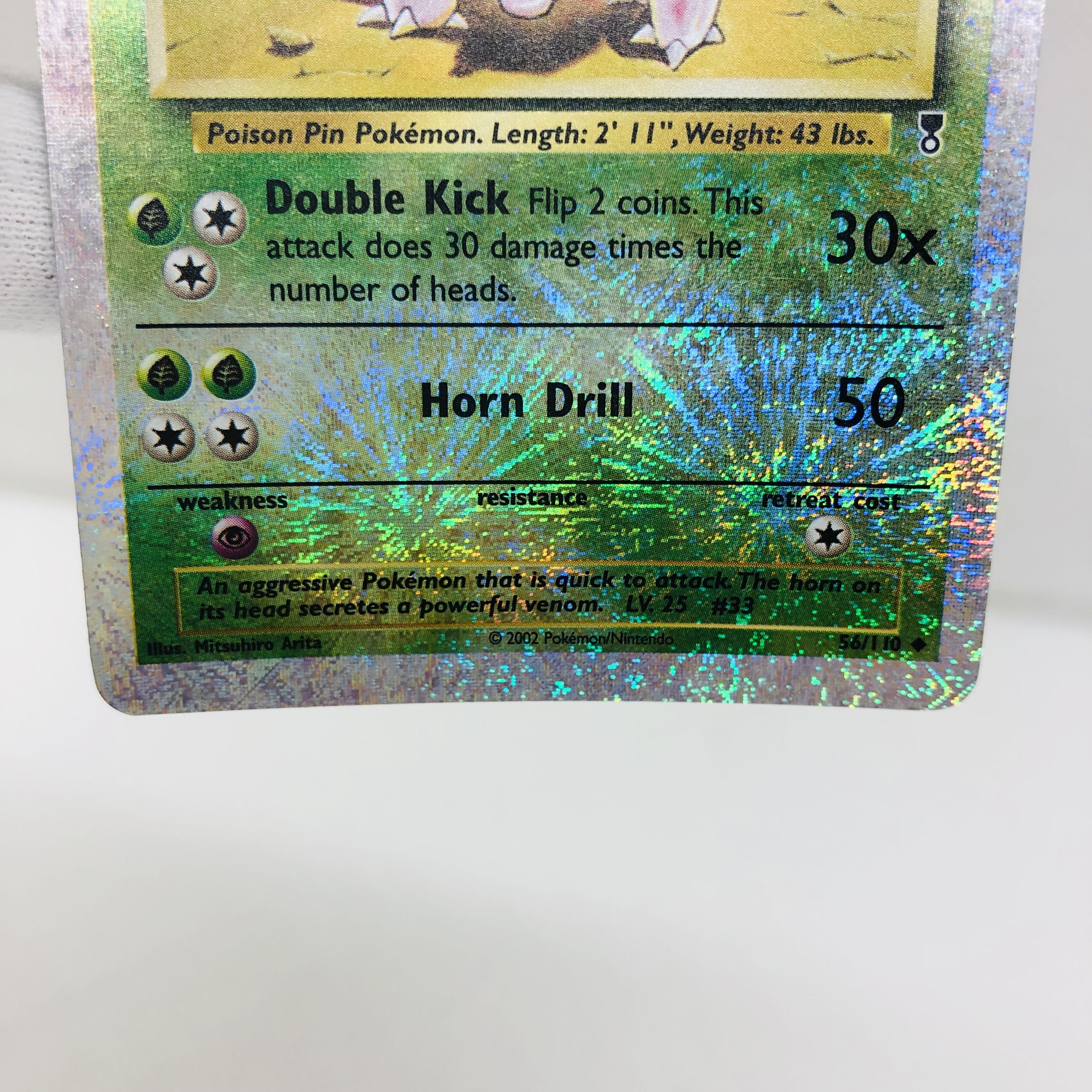 Pokémon Cards English Nidorino Reverse Holo