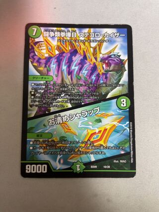 闘争類拳嘩目 ステゴロ・カイザー｜お清めシャラップ