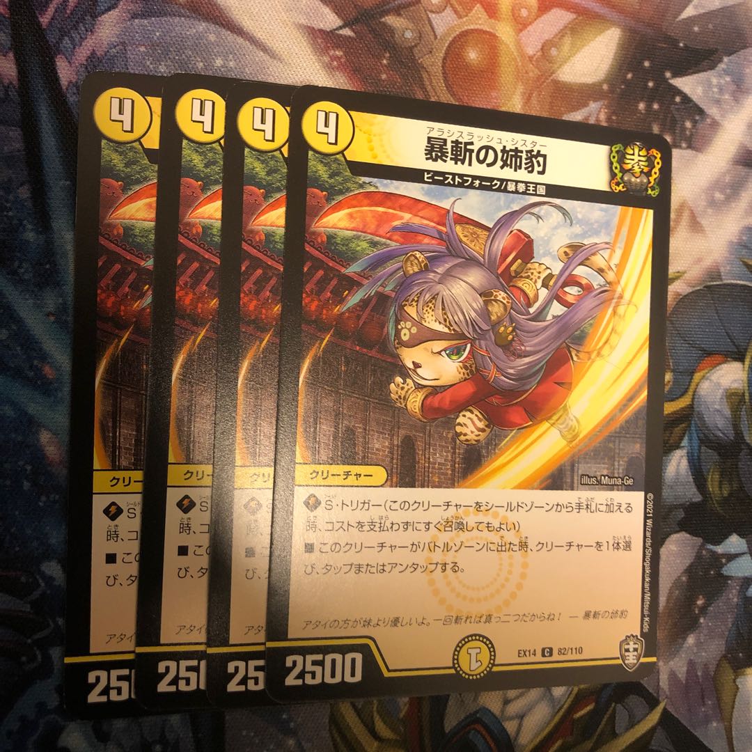 暴斬の姉豹　4枚