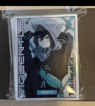 grats! スリーブ violently 新品未開封　64枚