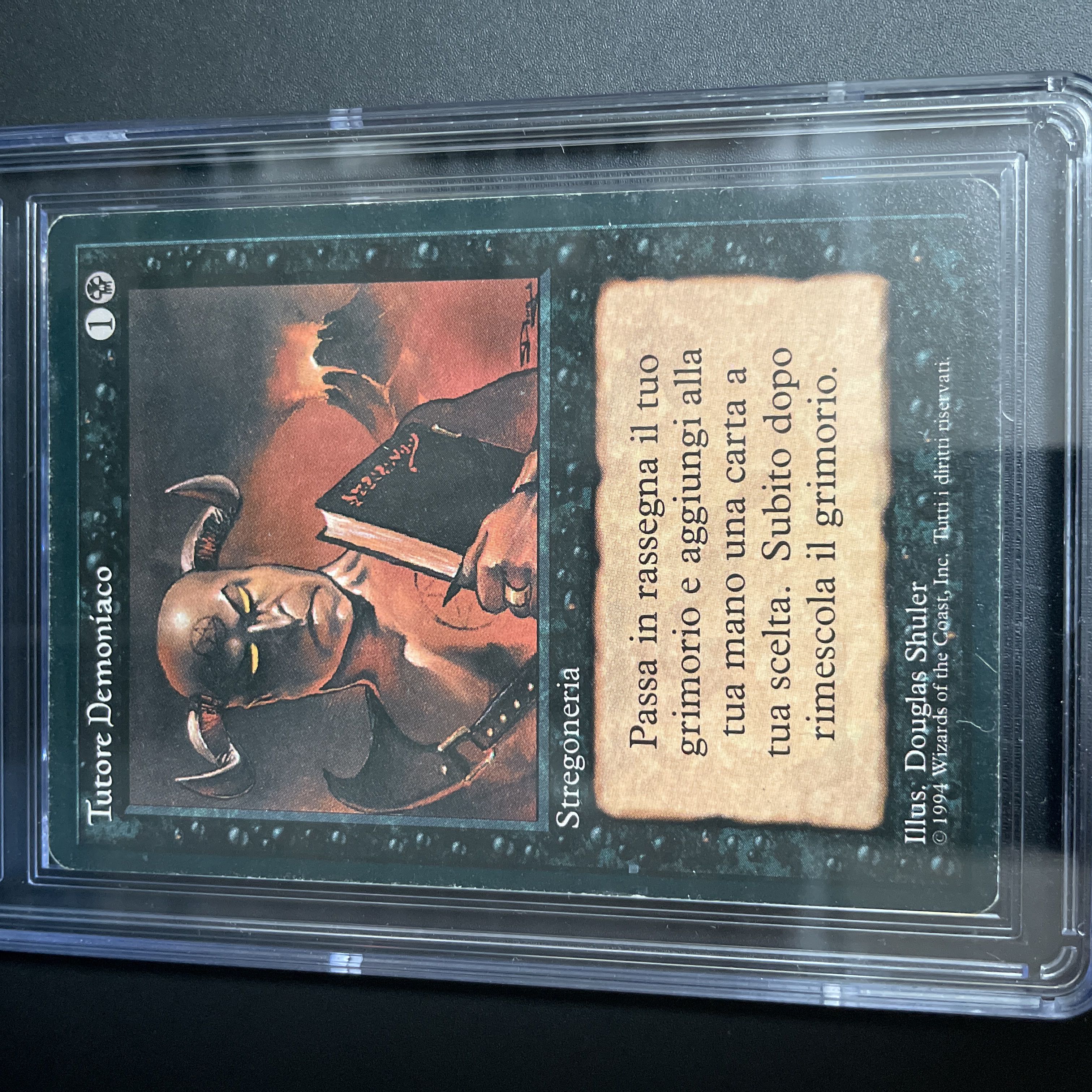 Demonic Tutor 3ED ITA FBB CGC5.5