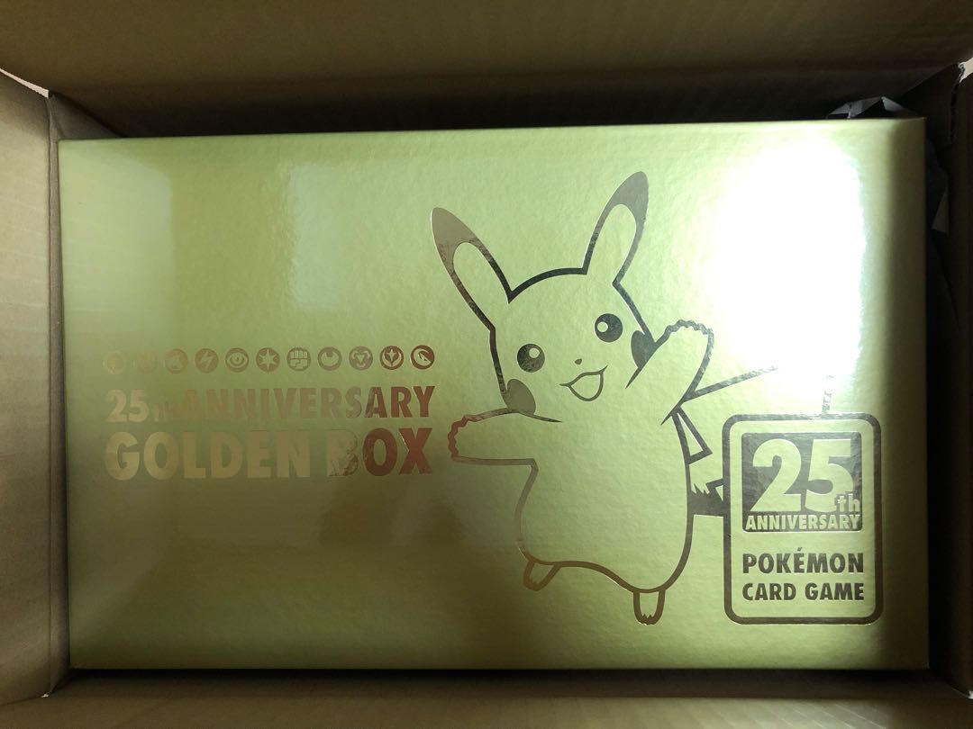 Pokemon Card 25th Anniversary Golden Box