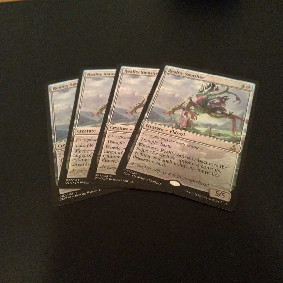 現実を砕くもの　4枚