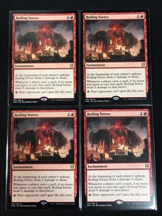 Roiling Vortex / Roiling Vortex English 4 sheets Near Mint