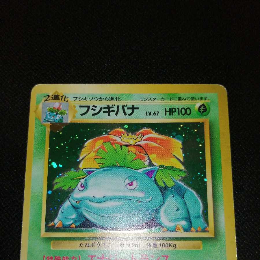 ポケモンカード　旧裏　フシギバナ　キラ　①