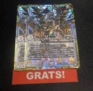 ジョギラゴンアバレガン　通常　2枚