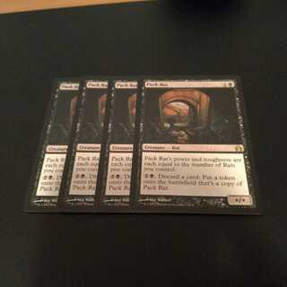 群れネズミ　4枚