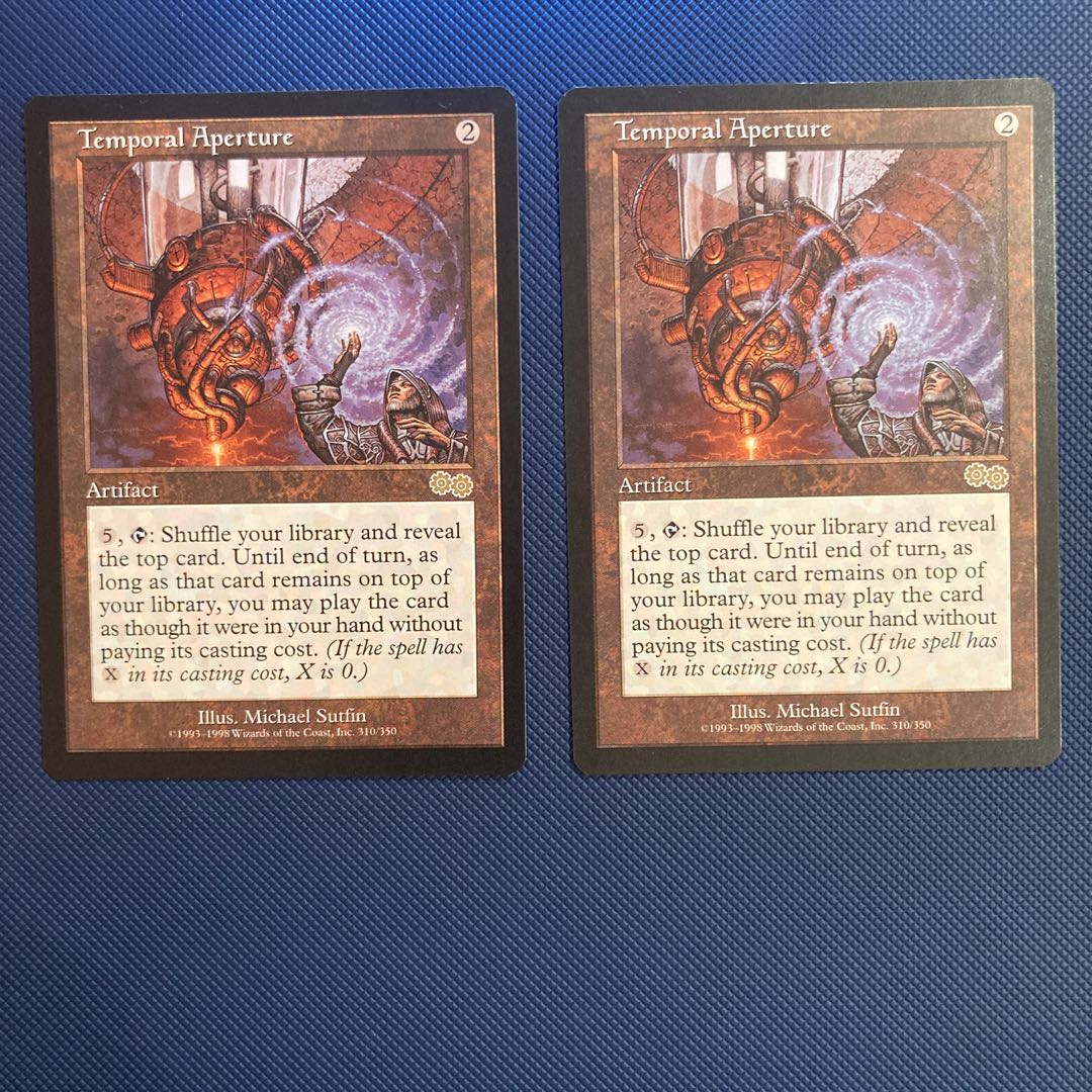 USG Temporal Aperture English set of 2. One is a beauty.