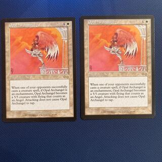 USG Opal Archangel English 2-card set, both beautiful.
