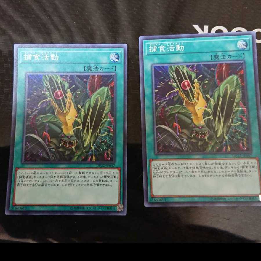 捕食活動 スーパーレア 2枚セット