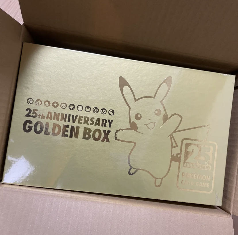 Pokemon Card 25th ANNIVERSARY GOLDEN BOX