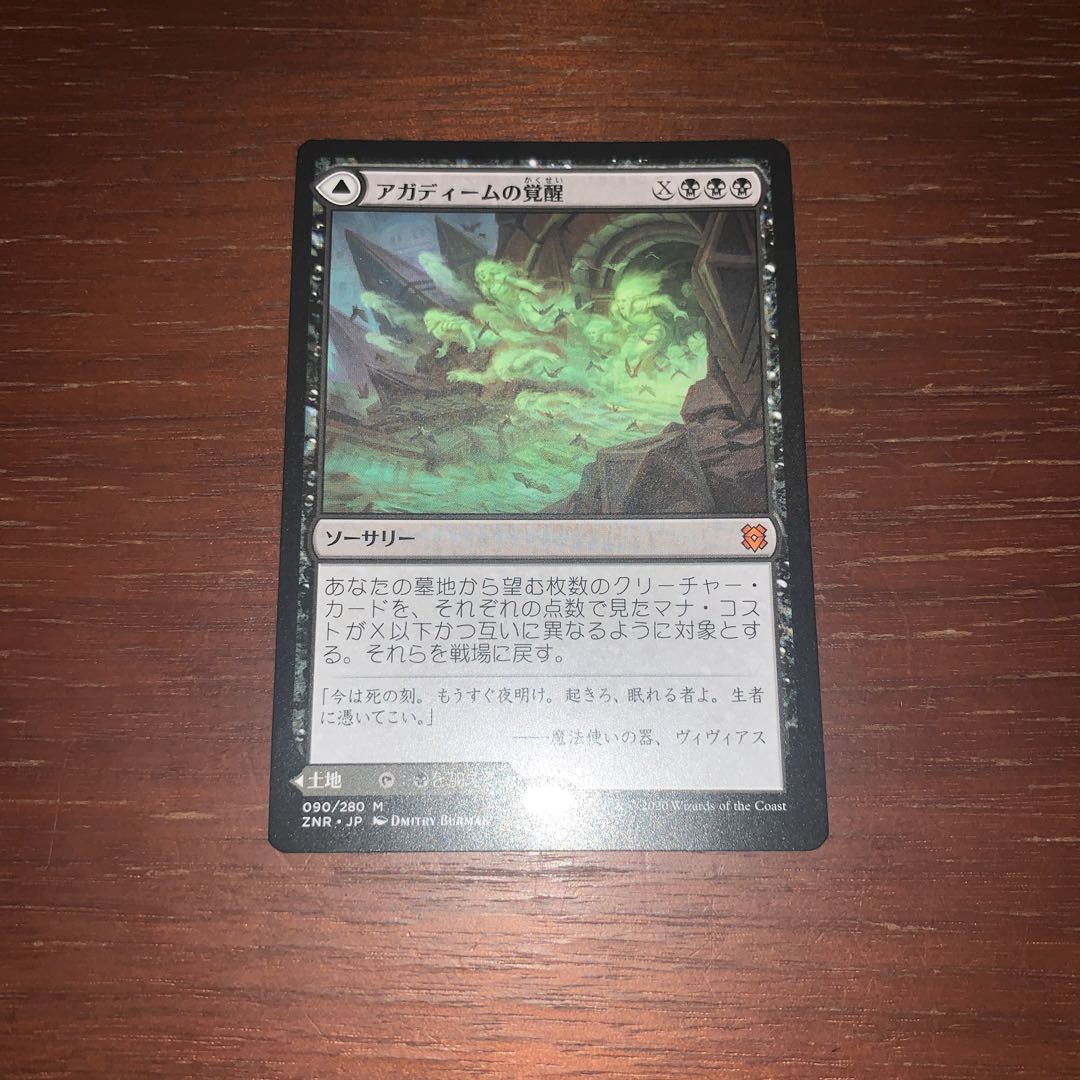 MTG アガディームの覚醒/地下遺跡、アガディーム ZNR 日本語 ×3