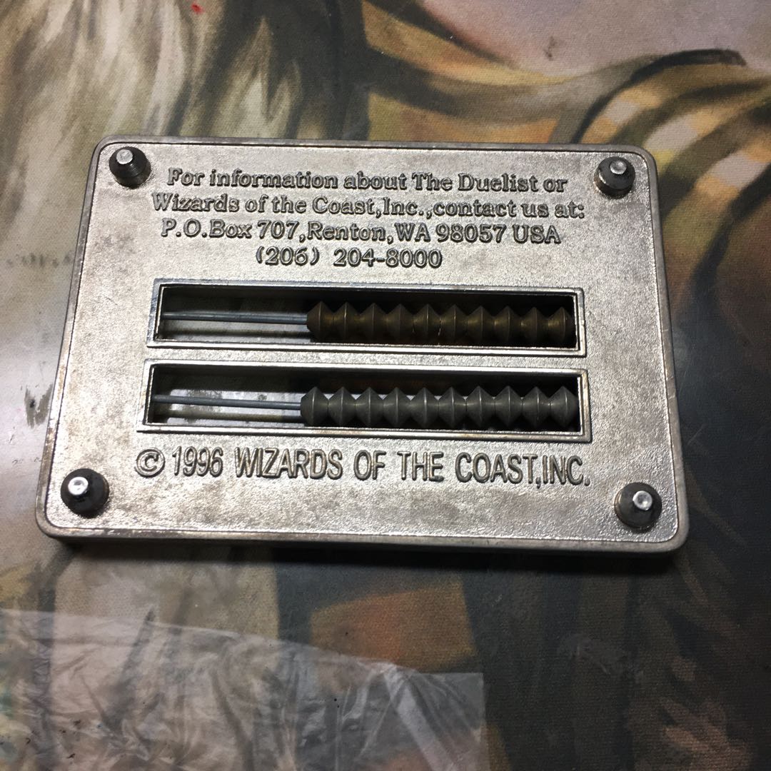 Abacus-type Life Counter