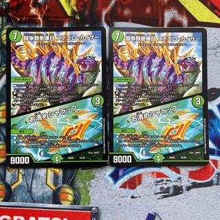 闘争類拳嘩目 ステゴロ・カイザー｜お清めシャラップ 2枚