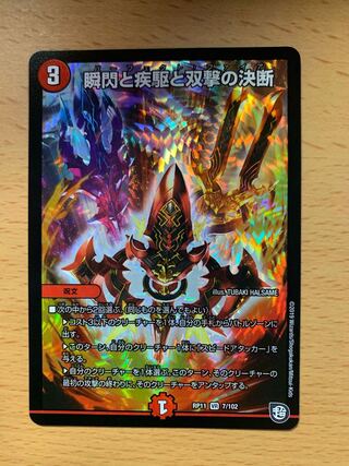 瞬閃と疾駆と双撃の決断 VR