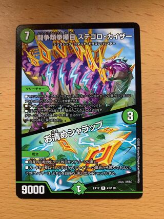 闘争類拳嘩目 ステゴロ・カイザー｜お清めシャラップ R