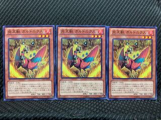 【ぽぽたん】遊戯王 1707 炎王獣 ガルドニクス 3枚 ノーマル