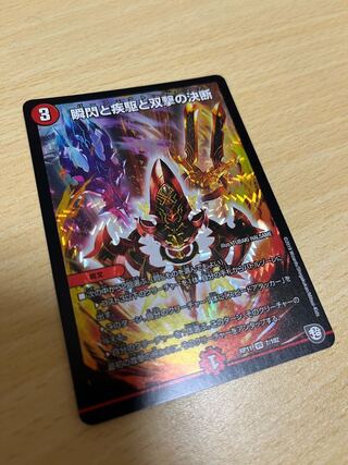 瞬閃と疾駆と双撃の決断