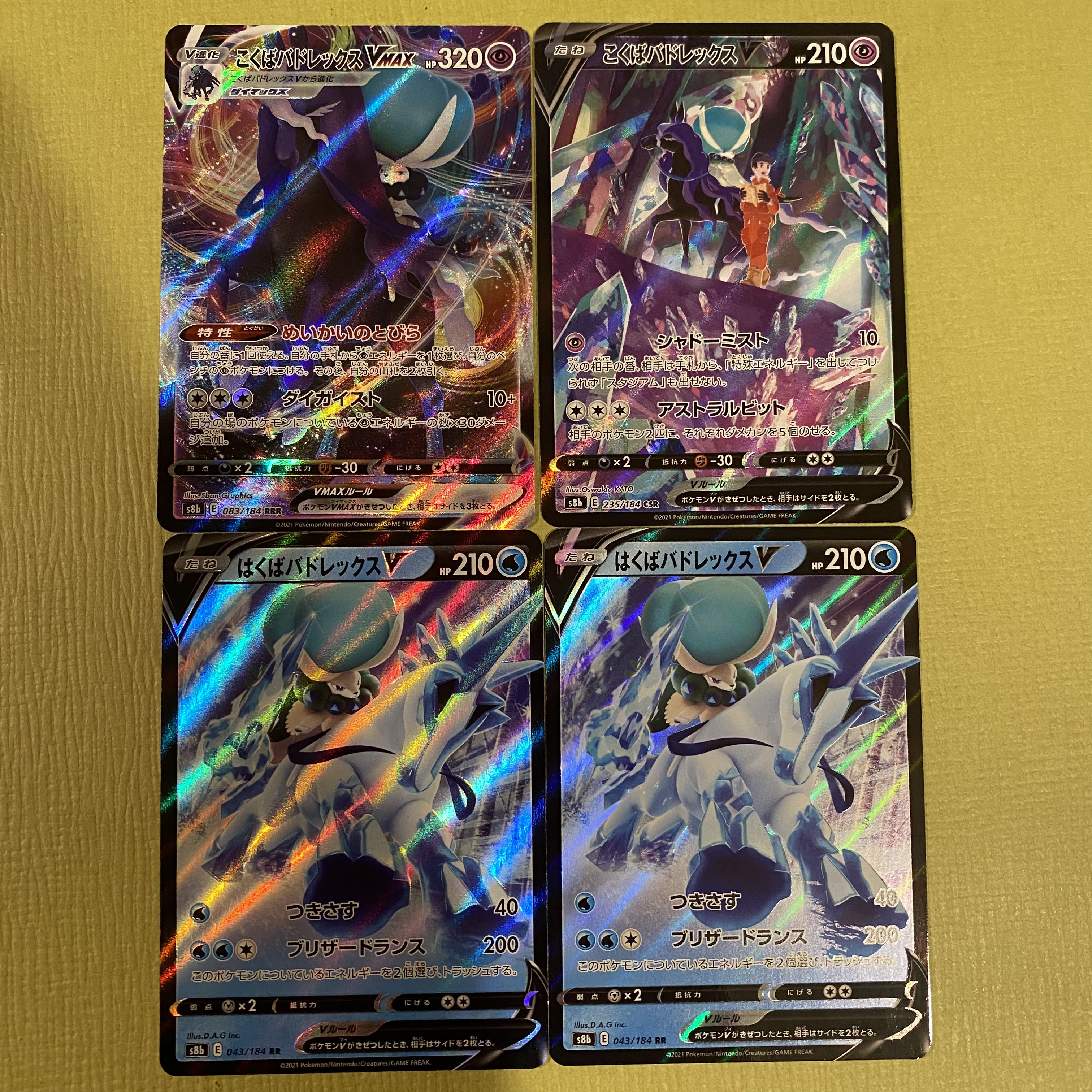 こくばバドレックスV CSR ほか